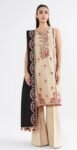 MIX BRANDS 3PC EMBROIDERED LUXURY DESIGNER LAWN VOL-10-D-729
