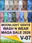 MOONLIGHT GENTS WASH & WEAR SUMMER COLLECTION VOL-07-Set Of 15 Dresses