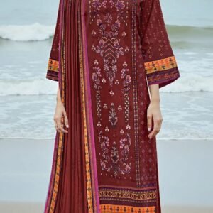 MOONLIGHT 3PC EMBROIDERED DIGITAL PRINTED PREMIUM LAWN VOL-88-3139