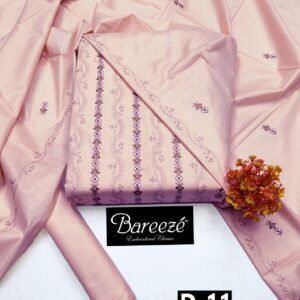 BAREEZE 3PC LAWN EMBROIDERED COLLECTION VOL-02-D-11