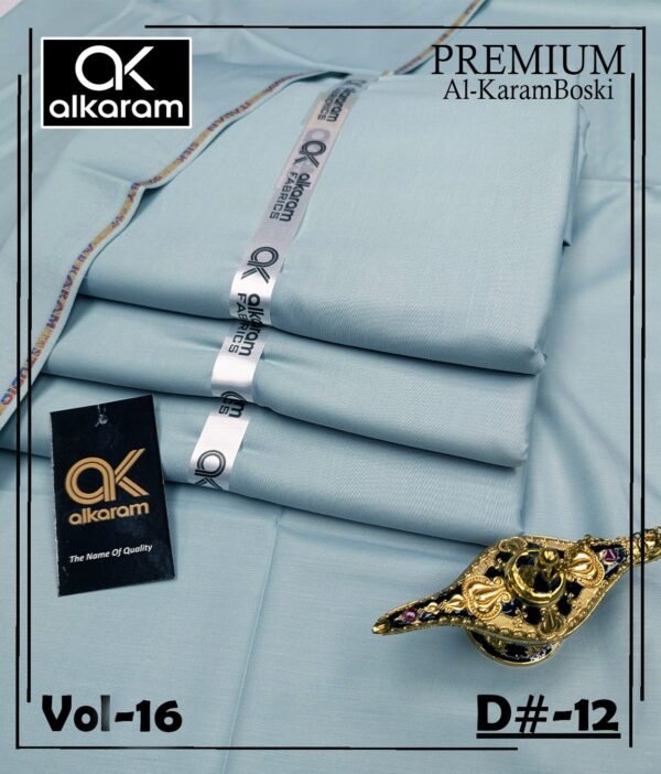 AL-KARAM PREMIUM BOSKI GENTS COLLECTION VOL-16-Set Of 07 Dresses