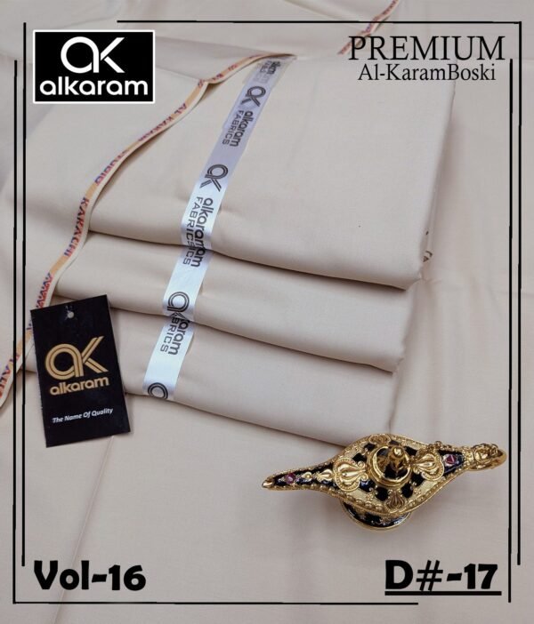 AL-KARAM PREMIUM BOSKI GENTS COLLECTION VOL-16-Set Of 07 Dresses