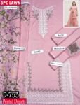 MIX BRANDS 3PC EMBROIDERED LUXURY DESIGNER LAWN VOL-16-Set Of 8 Dresses