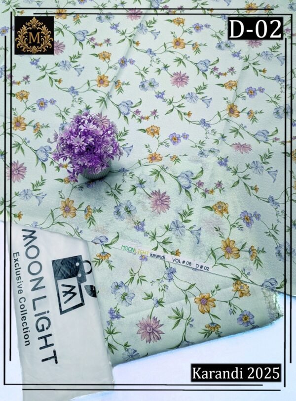 MOONLIGHT 2PC ALL OVER KARANDI DIGITAL PRINTED VOL-01-D-02
