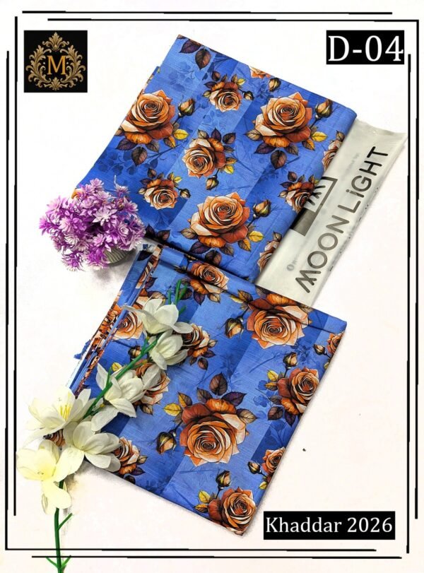 SAPPHIRE MOONLIGHT 2PC ALL OVER KHADDAR DIGITAL PRINTED VOL-02-Set Of 08 Dresses