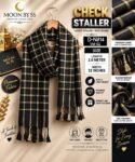 CHECK STYLE MARINA WOOL LADIES STALLER VOL-04-Set Of 06 Stallers