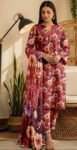 MASOORI 3PC PEACH DHANAK ALL OVER DIGITAL PRINTED VOL-109-D-419