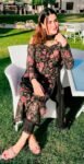 MIX BRANDS 3PC EMBROIDERED LUXURY DESIGNER LAWN VOL-12-D#734